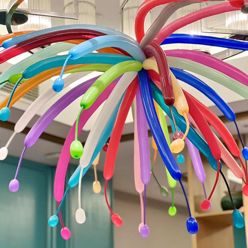 Dopamine Fireworks Colorful Birthday Party Magic Weaving Balloons 10 Dopamine Fireworks Balloons