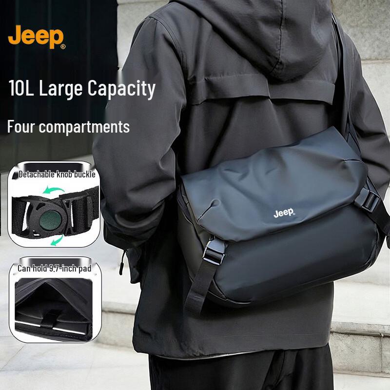 JEEP Men's Casual Commuter Messenger Bag