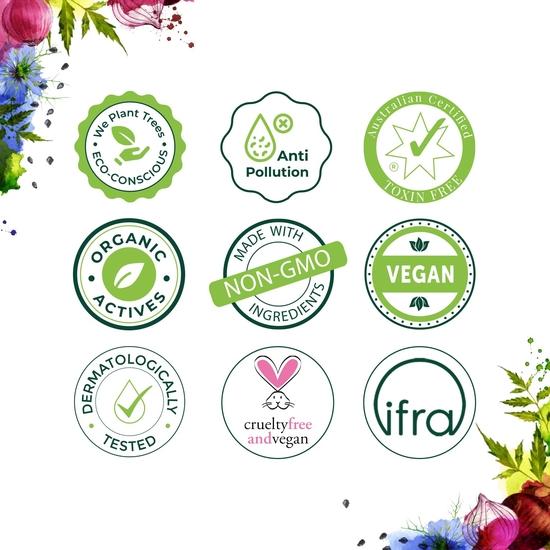 100% Roślinny Szampon Cebulowy Wzbogacony Olejem Neem i Olejem z Czarnuszki - Bez SLS Parabenów i Siarczanów Naturalny Szampon do Włosów do Kontroli Łupieżu i Wypadania Włosów