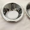 Pair Chrome Front Fog Light Lamp Frame Cover Trim For Nissan Frontier 2007-2013
