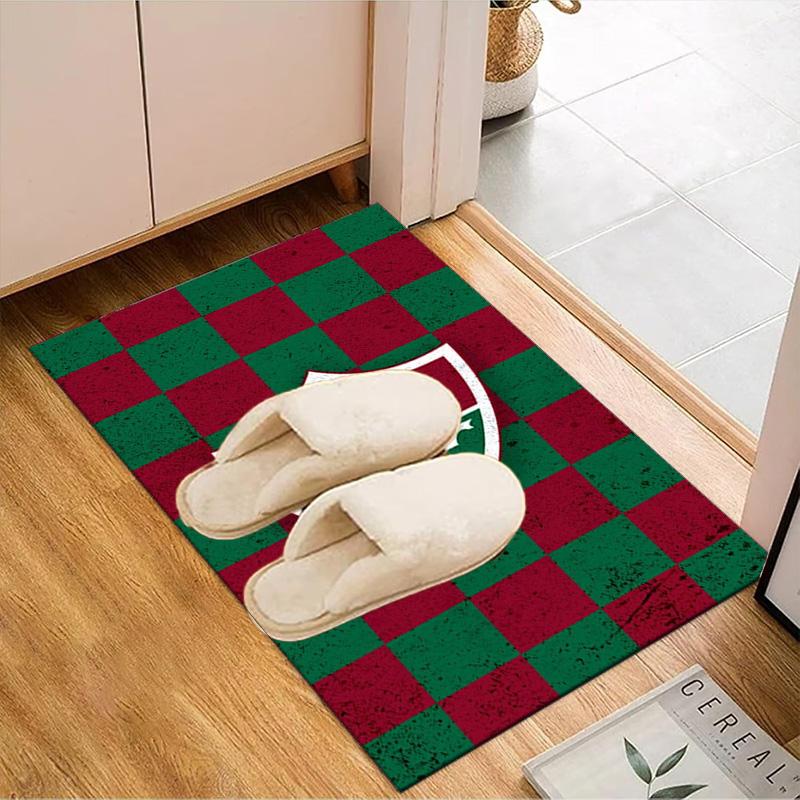 Flumi-nense Crest Wings Printed Office Carpet Chair Cushion Entryway Rug, Rugs for Living Room, Bedroom Christmas gifts