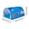 Children's 2 In 1 Dome Indoor Tent Portable Fun Play House Cartoon Sea World & Princess Cart Patterns Child Room Decoration