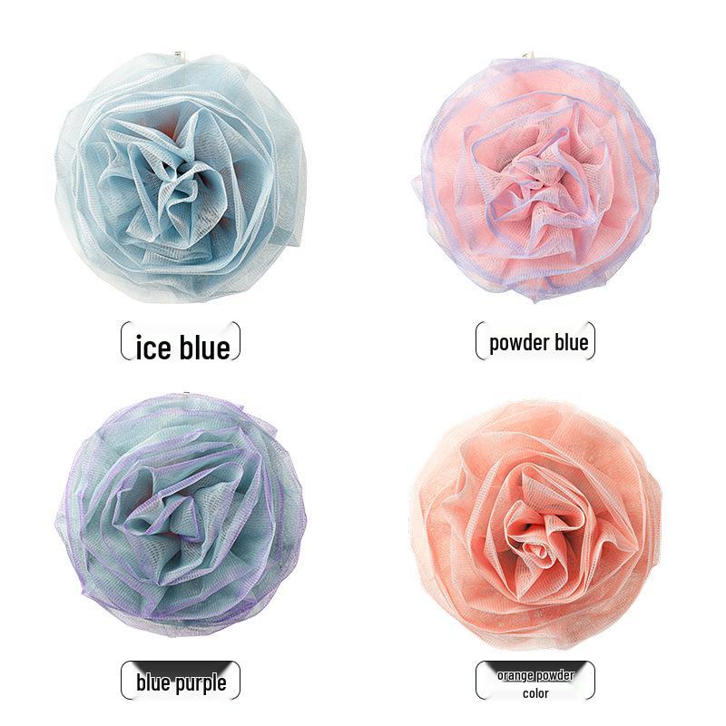 High-End Large Rose Loofah: Durable, Cute, and Perfect for Bathing & Scrubbing