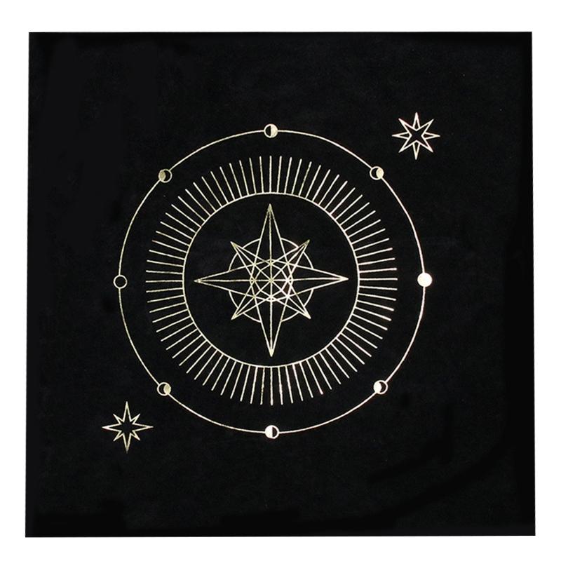 Pendulum Dowsing Divination Table Cloth Astrology Board Game Card Oracles Pad