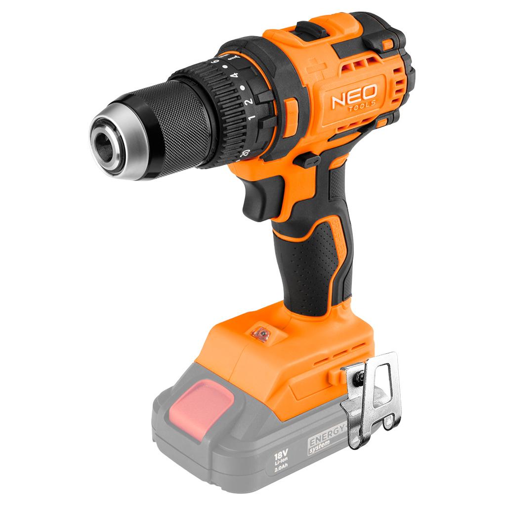 18V Brushless Impact Drill, 13mm Chuck, Compact, Energy+, No Battery