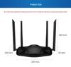 4G LTE Wireless WiFi Router with SIM Card Slot, 4 Antennas, 300Mbps, for Middle East Network.