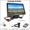 HD 7” Screen LCD 12V/24V Car Rear View Monitor for Vehicle Truck Van Lorry Rv CCTV Camper TV Backup Camera Home Furnishings