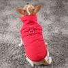Pet Clothes Waterproof Winter Dog Coat Warm Fleece Dog Cotton Jacket Thickened with D Shape Ring Puppy Costume Outdoor