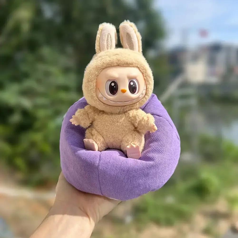 Mini Sofa Bjd Doll Room Decoration Furniture For Labubu Photography Props Sofa Ob11 Humanoid Doll Cute Accessories