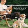 Retractable Dog Lead Heavy-Duty Extendable Dog Leads Strong Nylon Tape Leash One-Handed Brake  Lock Tangle-Free Design for Small