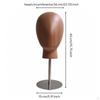 Mannequin Head Stand Stainless Steel Hat Fiberglass