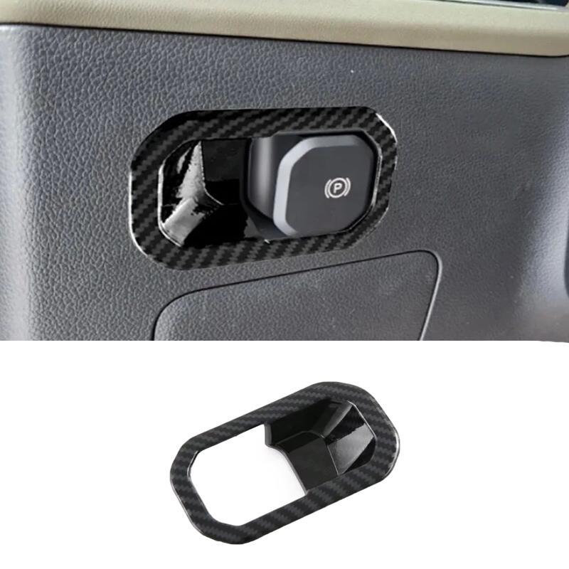 LHD For Ssangyong Torres interior ABS carbonfiber accessories window swtich cover gear shift panle knob air vent cover