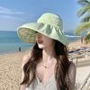 Style Hat Versatile Exquisite Letter Womens Sunshade Fishermans Hatscaps