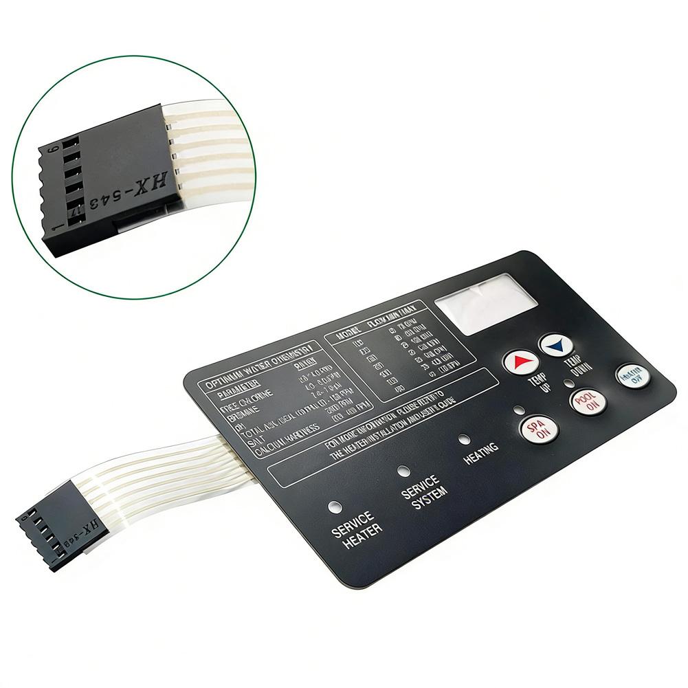 Replacement Membrane Pad For Heater Heater Control Pad Switch Membrane Pad Clearly Labeled Buttons Easy Installation