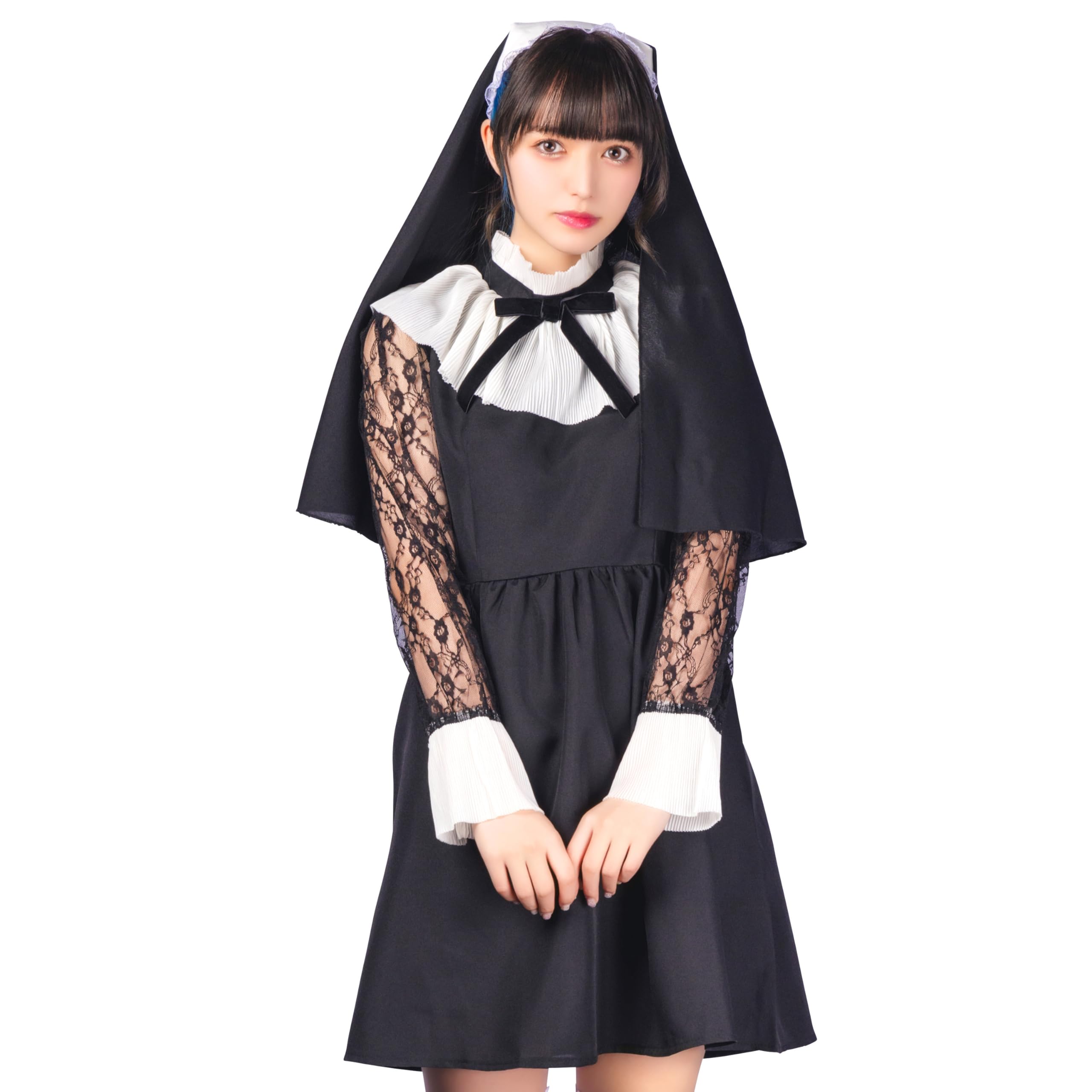 

Clearstone Coquettish Girly Cosplay Halloween Dolly Sister Women s Black