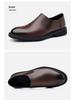 Zapatos de Cuero Slip-On de Otoño para Hombre 2024: Formal, Negocios, Casual, Conducción