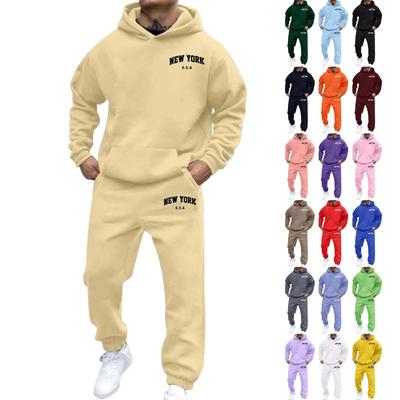Μοντέρνο Σετ Φούτερ Streetwear με Βελούδο για Άνδρες και Γυναίκες