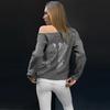 Europese & Amerikaanse Pailletten Vleugel Effen Kleur Dames Casual Set, 2026 Collectie