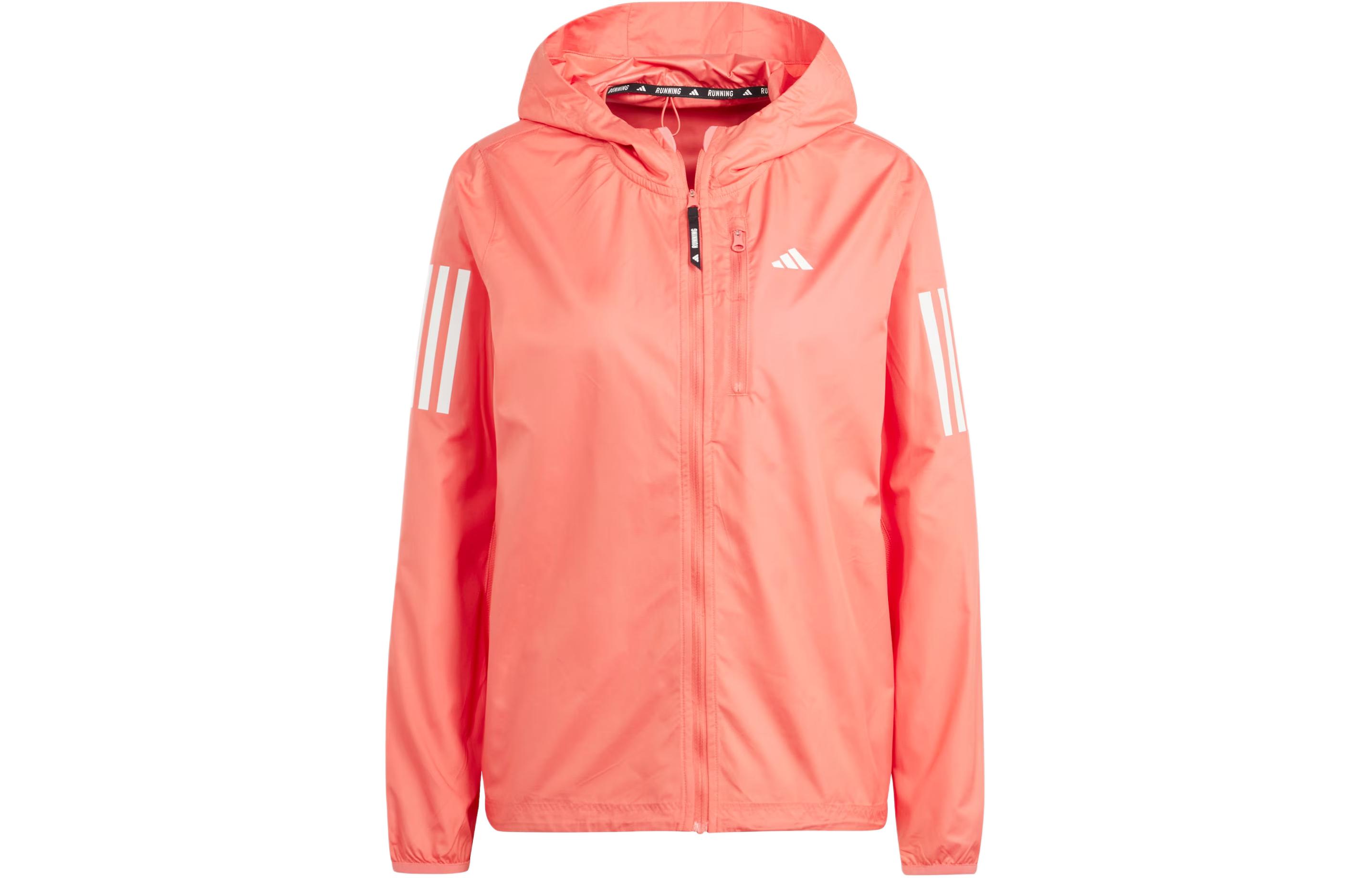 Adidas Own The Run Jacket Jackets & Coats Women s Light Scarlet IN1578 XL