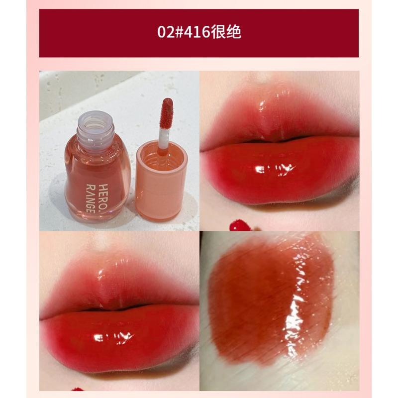 Herorange Mirror Lip Glaze Long Lasting Moisturizing Lip Gloss