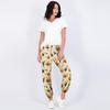 Women's Halloween Print Casual Jogger Pants with Drawstring Elastic Waist and Cuffed Hem