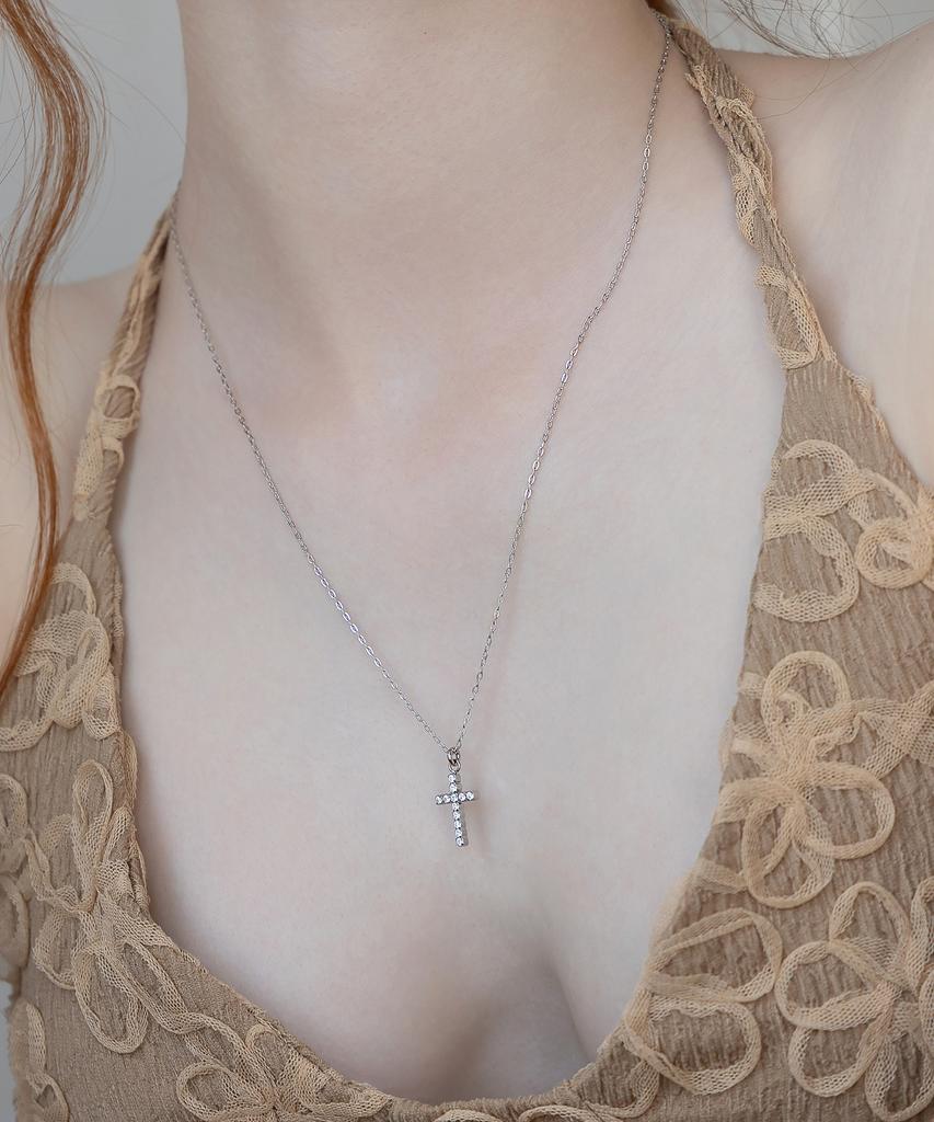 Tatiana Bijou Cross Pendant Necklace Nz2493