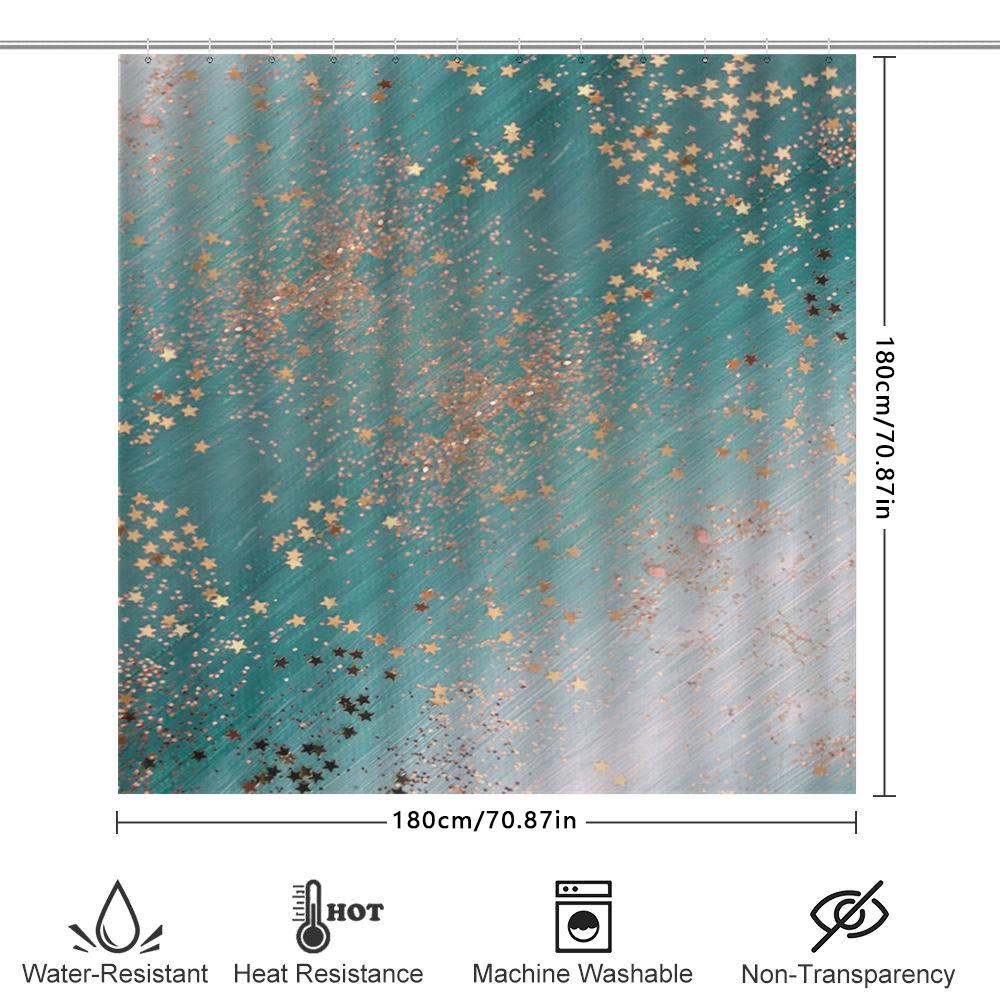 Chocolate Lover'S Bath Time Indulgence Shower Curtain Decadent Dessert Pattern Decor For Bathroom Set Includes Hook Rings (White