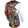 Maglietta da motocross da uomo Raphce: Maglia MTB Downhill traspirante per mountain bike e ciclismo