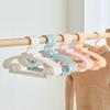 1/4/10PCS Baby Clothing Support Non-Slip Household Products Newborn Plastic Clothes Hangers Cloth Hanging Shelf Drying Rack