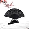 All Bamboo Cut Out Painted Gift Fan Chinese Style Handmade Female Folding Fan Daily Retro Fan Chinese Ancient Style Craft All Bamboo Fan