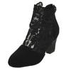 Lace Mesh Thick Heel High Heel Sandals Women's Spring and Summer Large Size Breathable Fashion Round Head Boots Fashion Short Boots