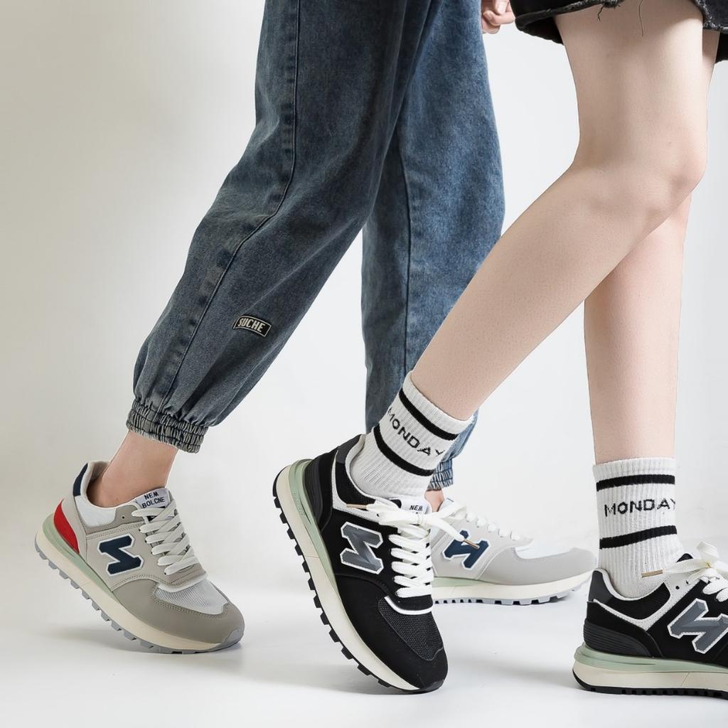 Retro Fashion Couple Sports Shoes Versatile American Street Jogging Shoes Casual Shoes Forrest Gump Dad Shoes Men's F8856