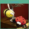 Adorable Plush Bee And Ladybug Stuffed Animal Toys Soft Cuddly Gifts For Kids