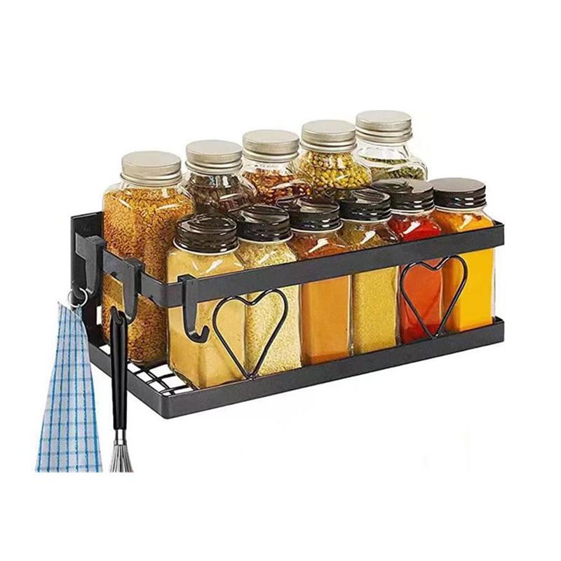 Magnetic Refrigerator Side Rack & Kitchen Paper Towel Holder with Cling Film Storage