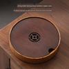 Chinese-Style Heavy Bamboo Pot Tray Water Storage Tea Table Bamboo Solid Wood Pot Mat Small Number Tea Tray Storage Kettle Tray