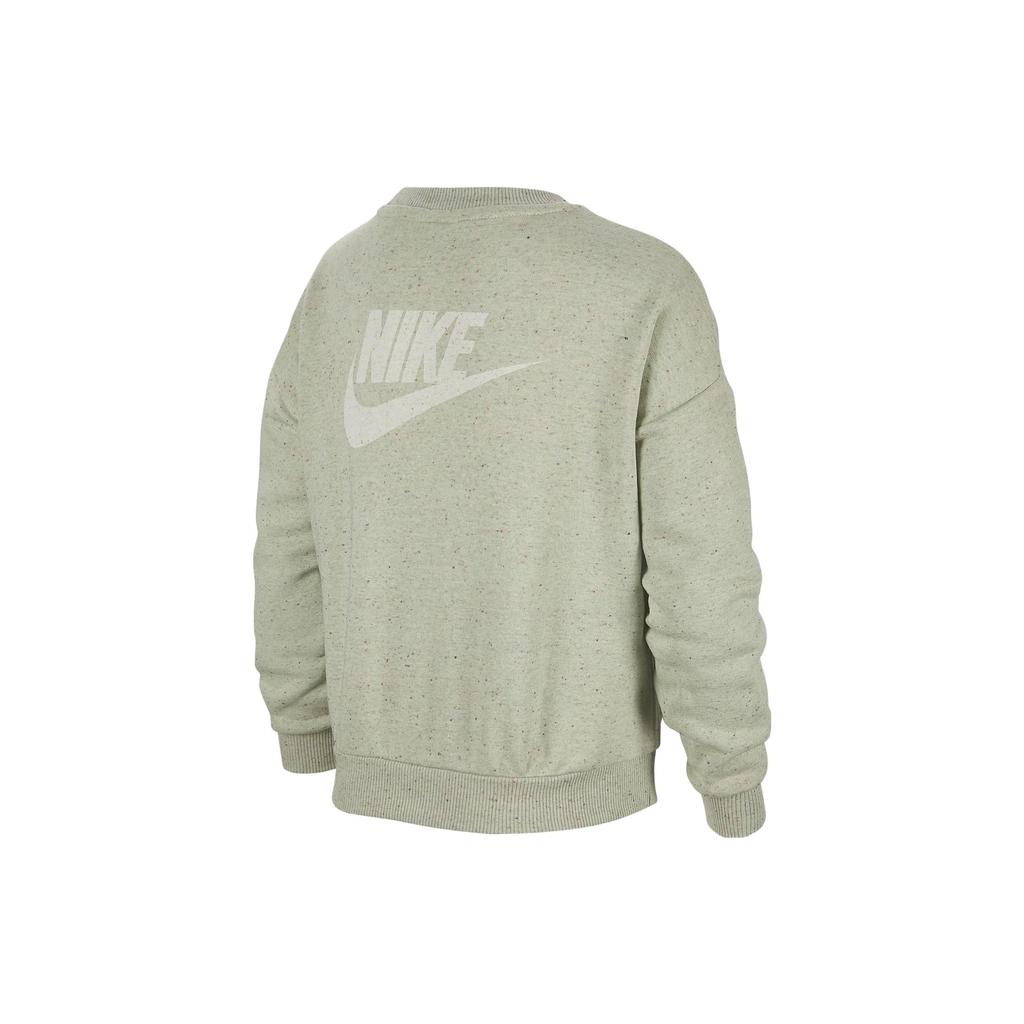 Nike Round Neck Casual Sweatshirt With Back Logo Design Kids Tops Melon-Green FN7274-343