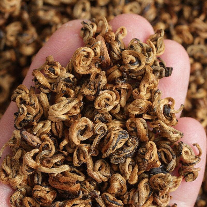 500g czarnej herbaty Yunnan Fengqing Dian Hong Jin Luo (Nie. 2) wczesnowiosenna herbata