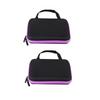 1-2Pcs 63 Slots Portable Aromatherapy Essential Oil Storage Bag Case Box Organizer Essential Oil Storage Bag 21.5*17.2*5cm