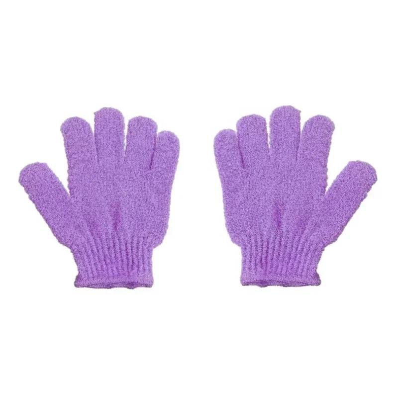 2Pcs/Pair Bath for Peeling Exfoliating Mitt Glove with Shower Scrub Gloves Resistance Body Massage Sponge Wash Skin Moisturizing