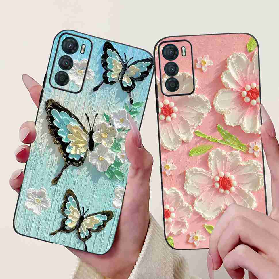 Cute Cat Case for Motorola Moto G42 Casing Protective Phone Cover For Moto G 42 G42 MotoG42 XT2233-2 Shell Capa