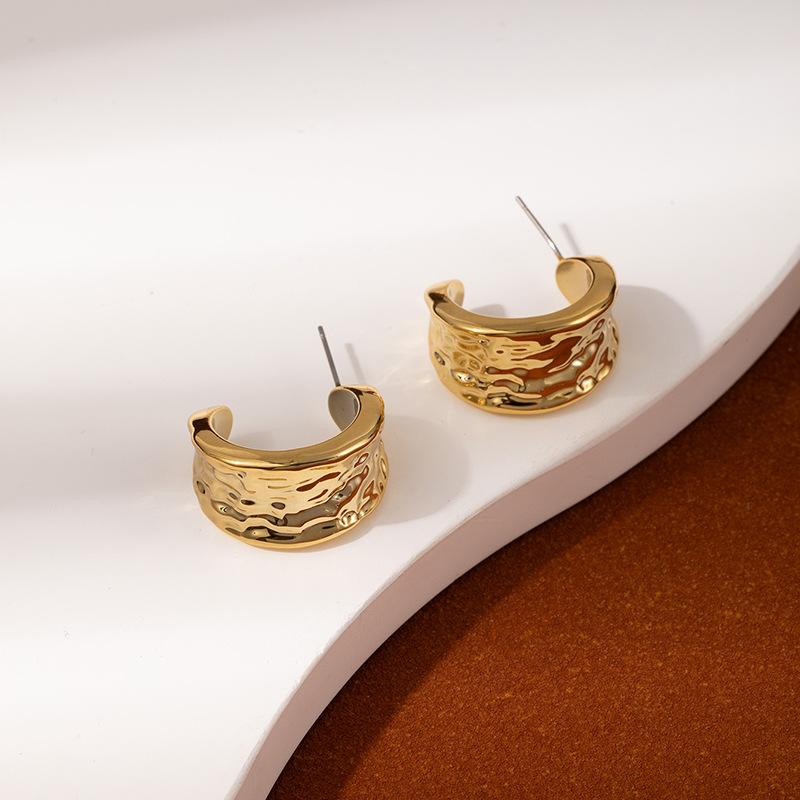 High-End Leichter Luxus Textur Blatt Ohrringe Metall Wind Personalisiert Dreidimensional Ccb Mehrschichtig Übertrieben Mehrschichtig Blume Ohrringe