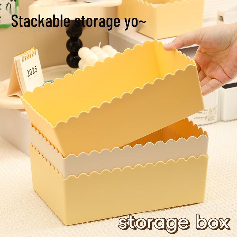 De'ou Starlight Lace Cream Style Small Storage Boxes