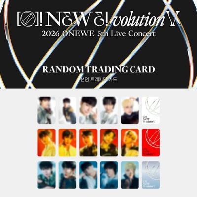 2026 ONEWE 5th Live Concert O! NEW E!volution V Random Trading Card