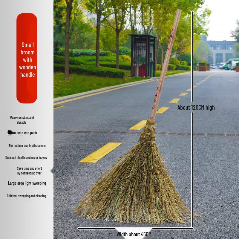 Natural Bamboo Yard & Road Broom