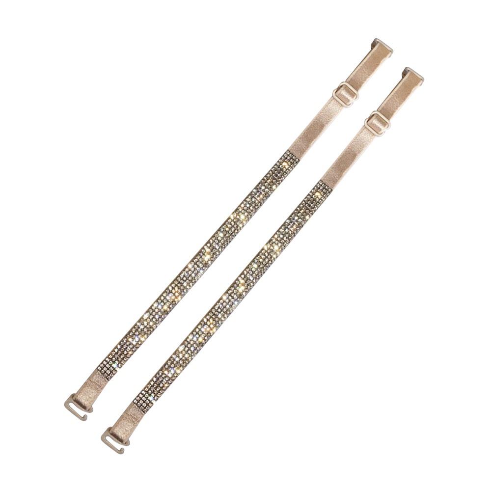 1 Pair Invisible Strap Bra Straps Replacement Rhinestone Bra Belts Underwear Band