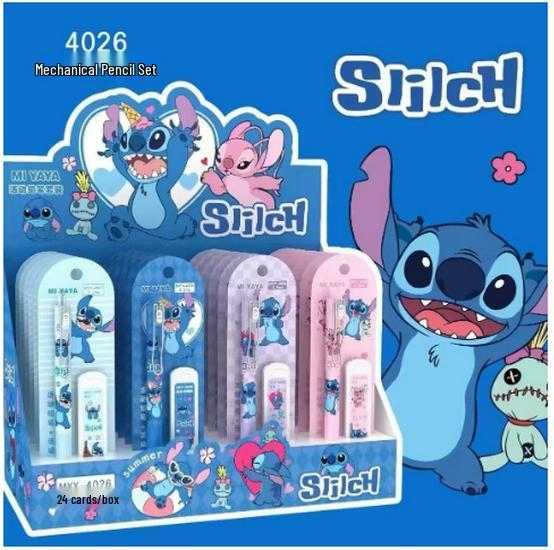 Labubu No-Sharpen Cartoon Mechanical Pencil Set: Durable Student and Kid s Birthday Gift.