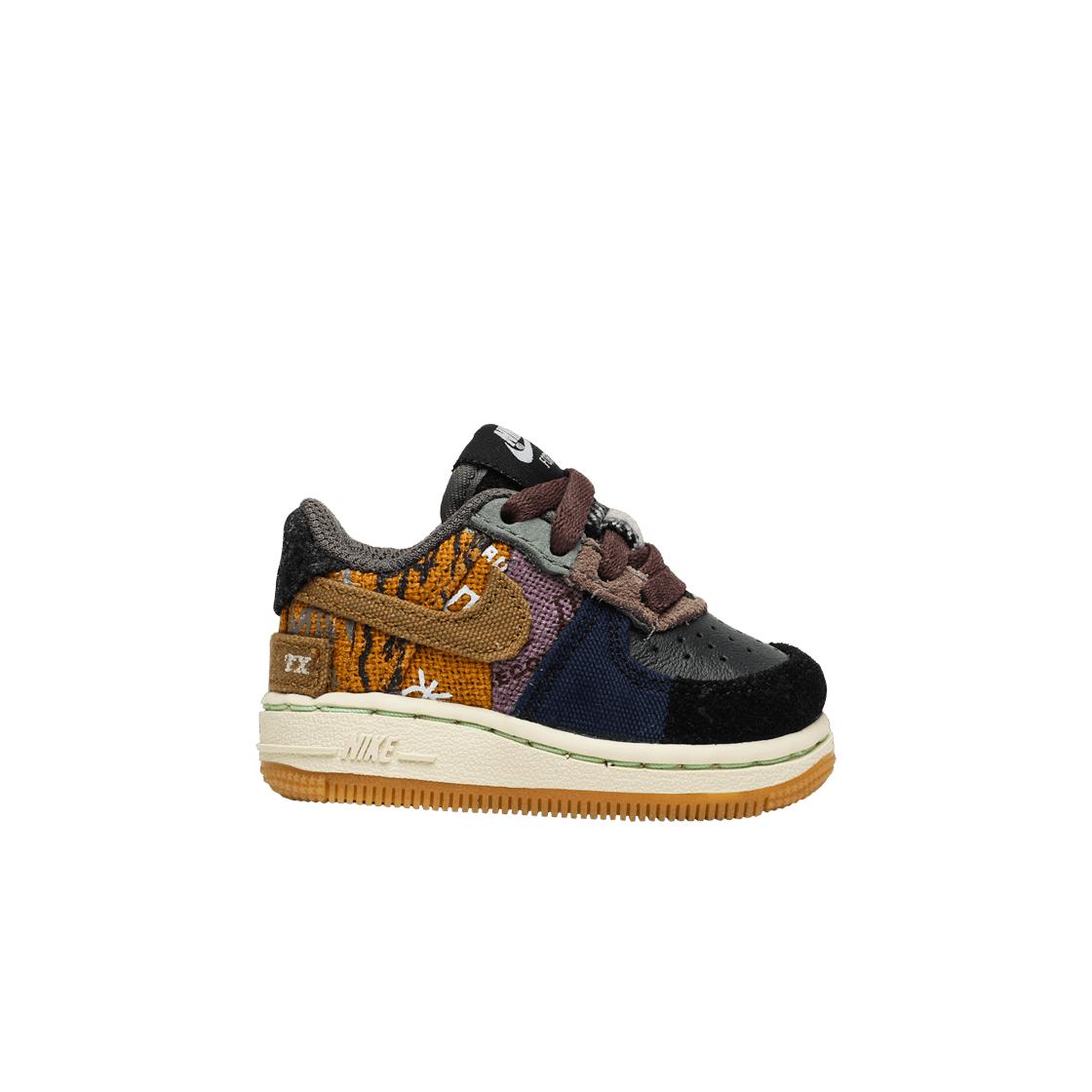 Детские кроссовки TD Nike x Travis Scott Air Force 1 Low Cactus Jack CT0911-900 