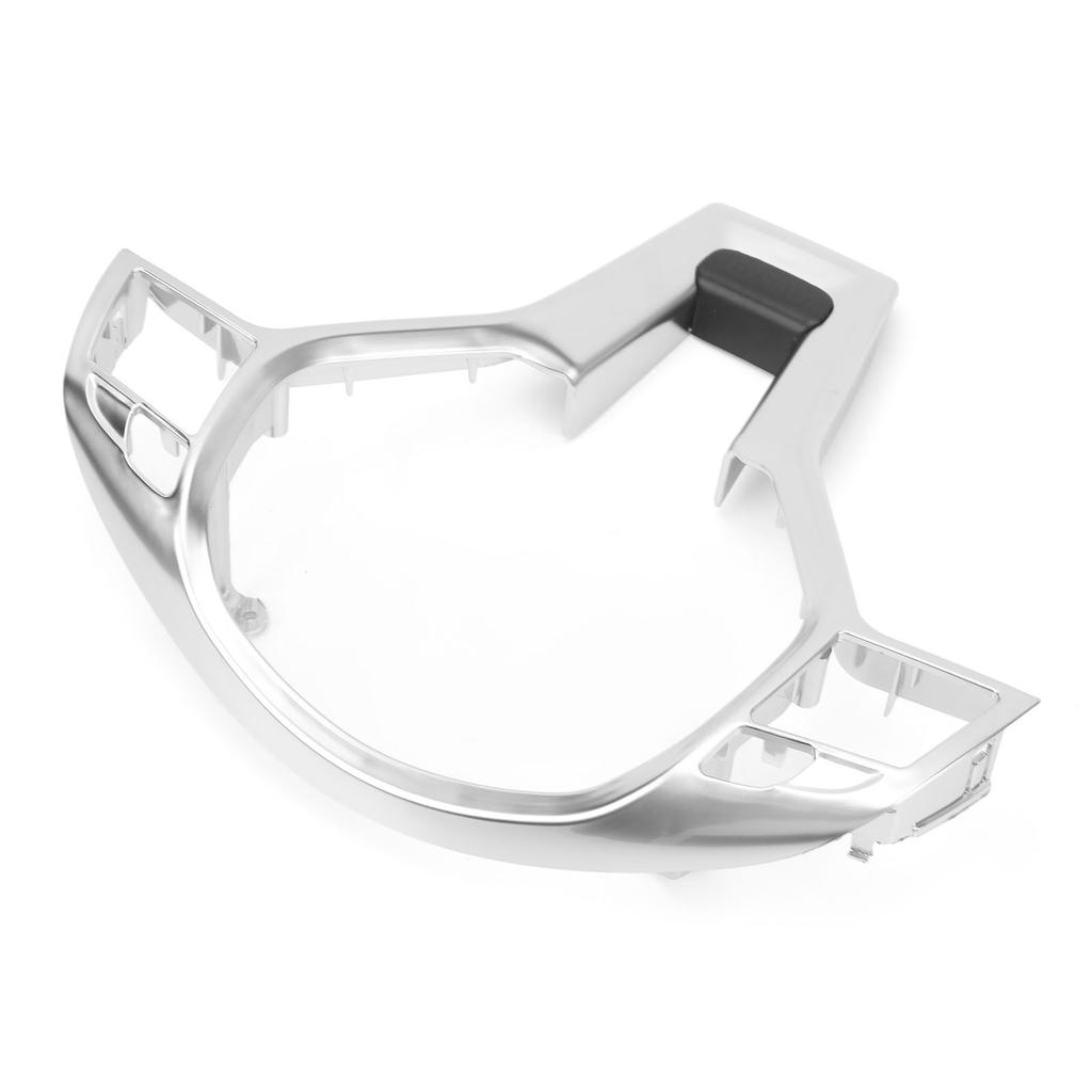 Steering Wheel Trim Cover 0994640013 Wheel Decoration Panel Decal Sticker Replacement for Benz C‑CLASS E‑CLASS Silver
