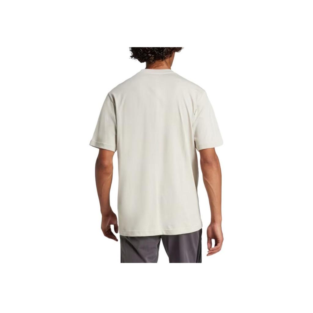 adidas Mbl Sj T-Serie Bequemes Weiches Kurzarm-T-Shirt Herren Oberteile Aluminium JE8933