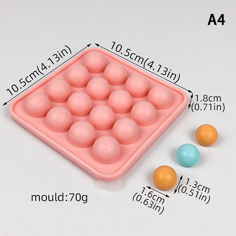 9/16/25/36 Gniazd Okrągłe Kulki Formy do Czekolady z Pokrywką Silikonowe Spożywcze Nieprzywierające Cukierki Ciasto Kostki Lodu Akcesoria do Pieczenia
